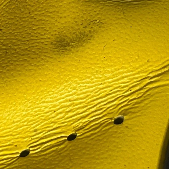 DEADSTOCK Air Jordan 1 Mid Michigan Wolverines Size 12 Yellow Navy Blue - Picture 7 of 16